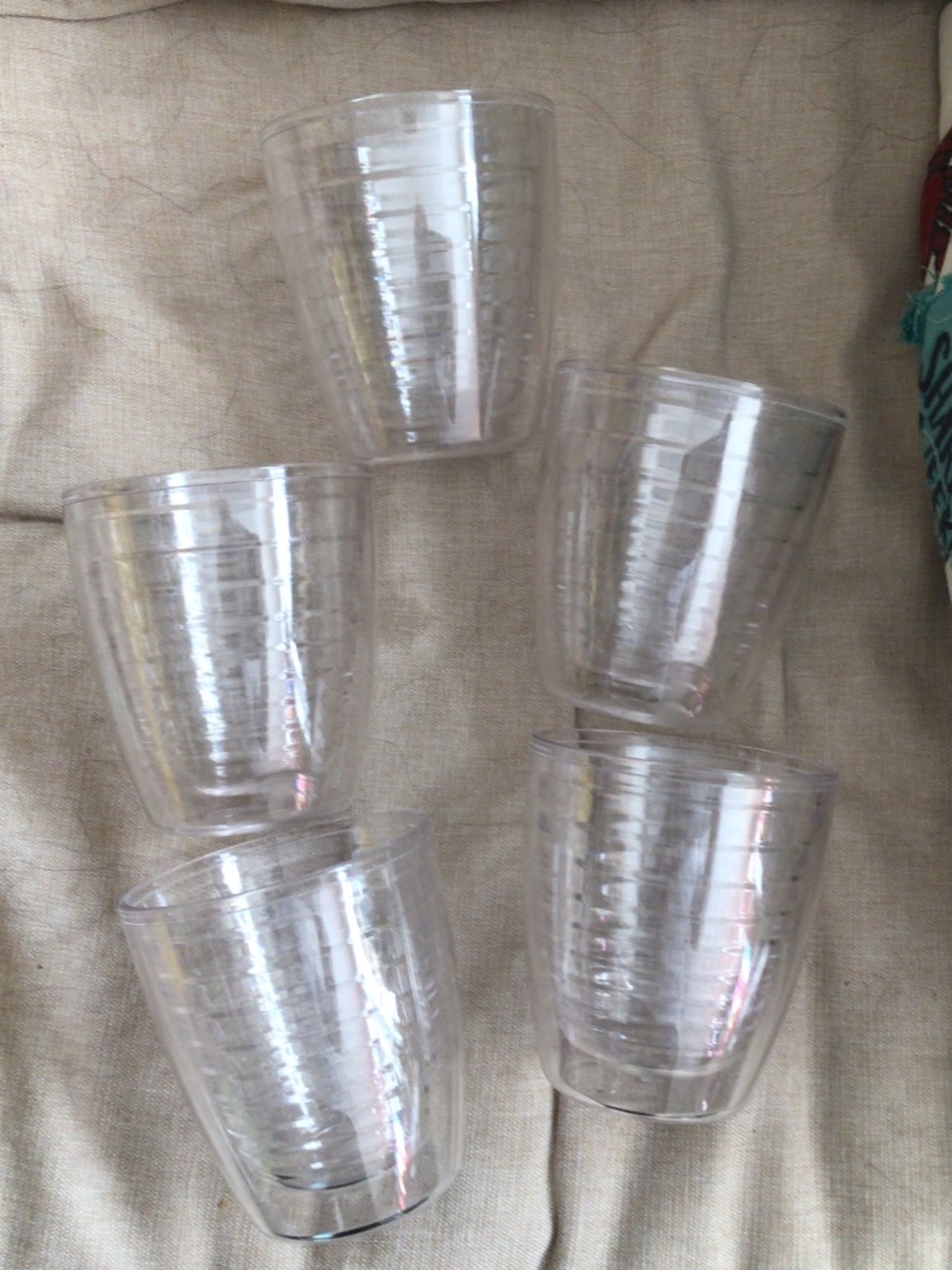 Tervis on the rocks no design glasses 5